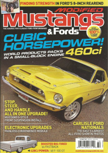 MODIFIED MUSTANGS & FORDS 2010 OCT - BEEF-UP an 8", 428CJ F-100 